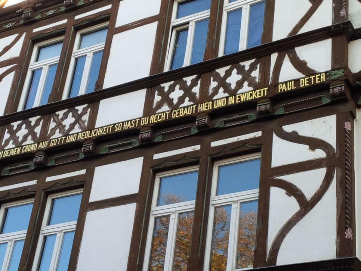 Paul Deter Haus Apartamento Quedlinburg Exterior foto